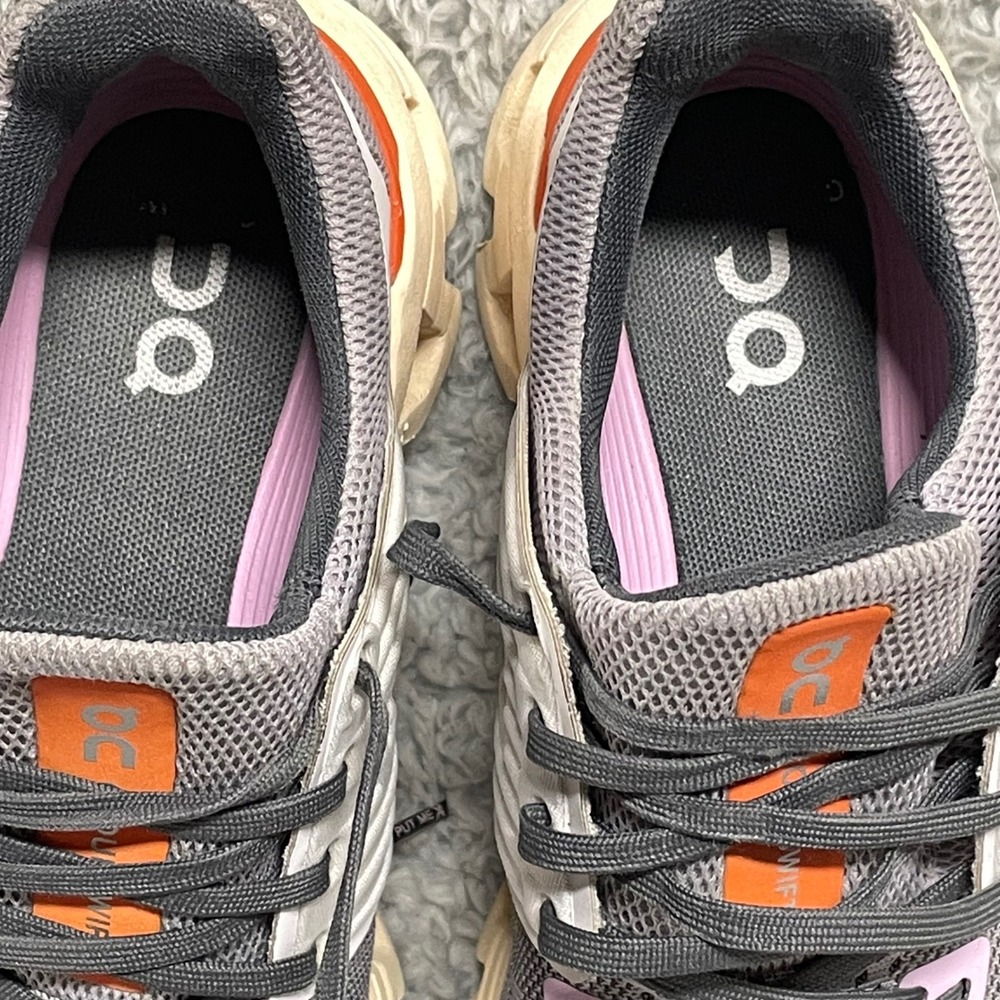 On Cloudswift Womens Running Shoes Size 6 Grey Mesh CloudTec Cushioning - Picture 8 of 15